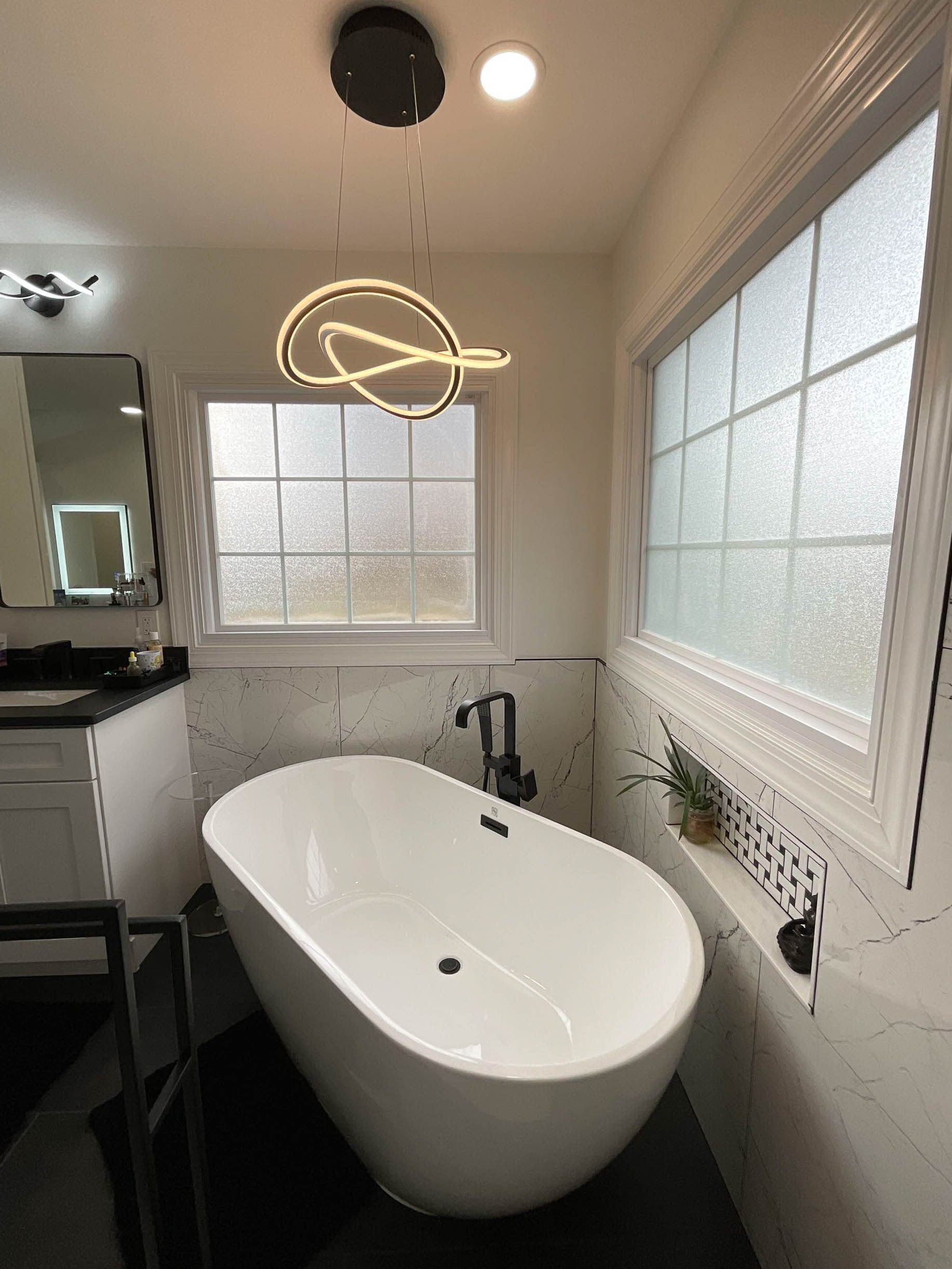 Luxury bathroom remodeling