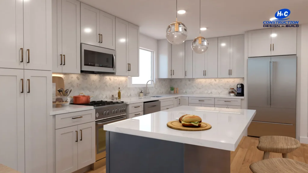 H&C Construction, Kitchen renovation, kitchen remodeling, kitchen ideas