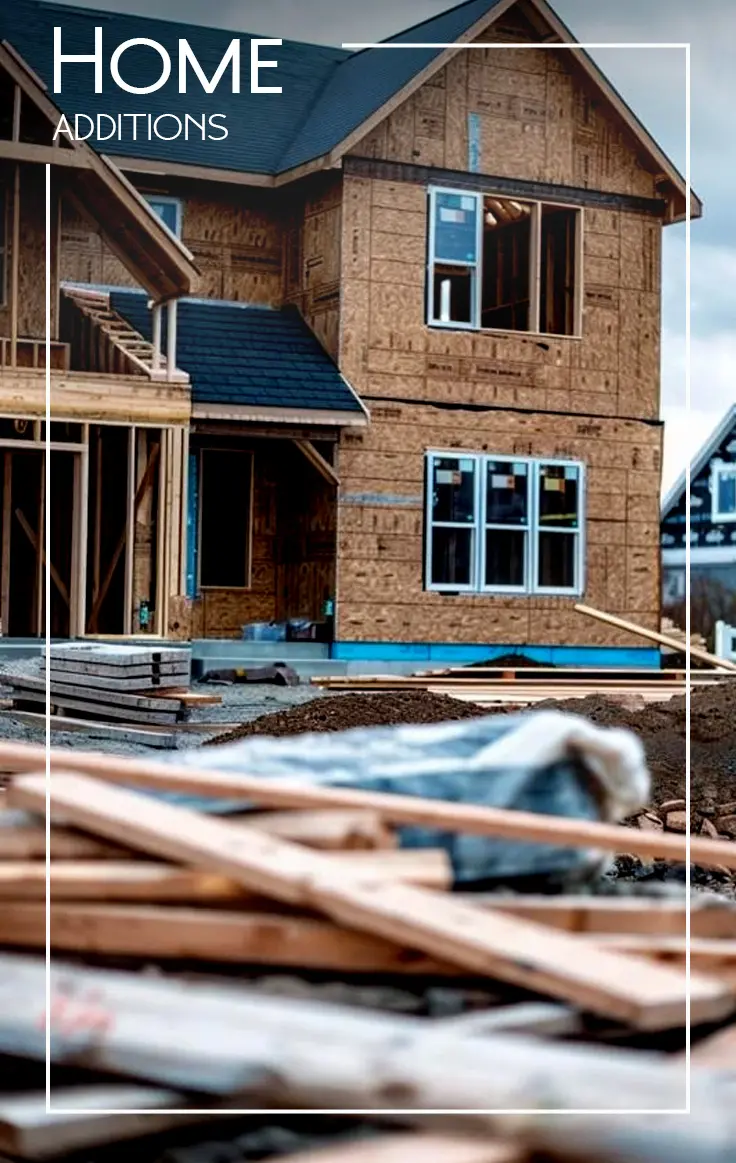 Home addition by H&C Construction in Rockville, Maryland.