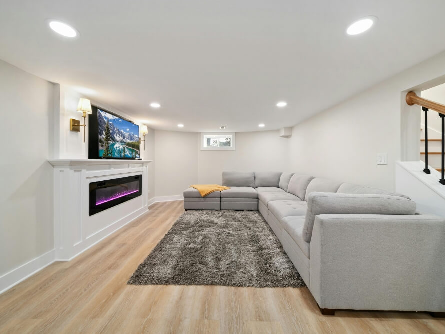 Basement remodeling as a rental unit