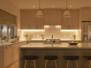 Ambient lighting for modern kitchens - Kitchen remodeling in Kensington