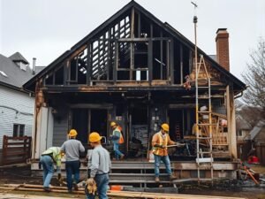 Fire damage reconstruction - reconstruction service