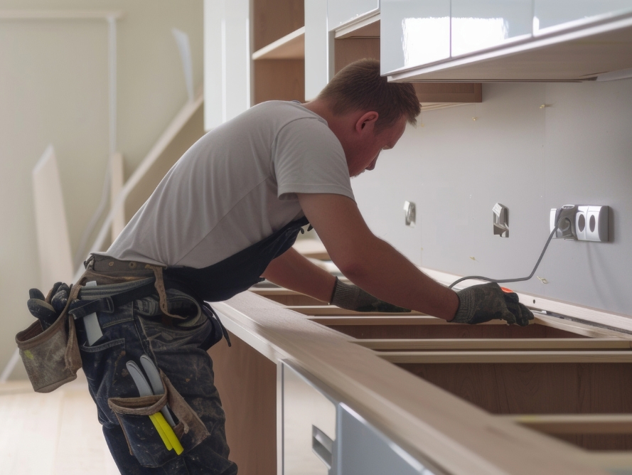 Bathroom remodeling finishes in Maryland