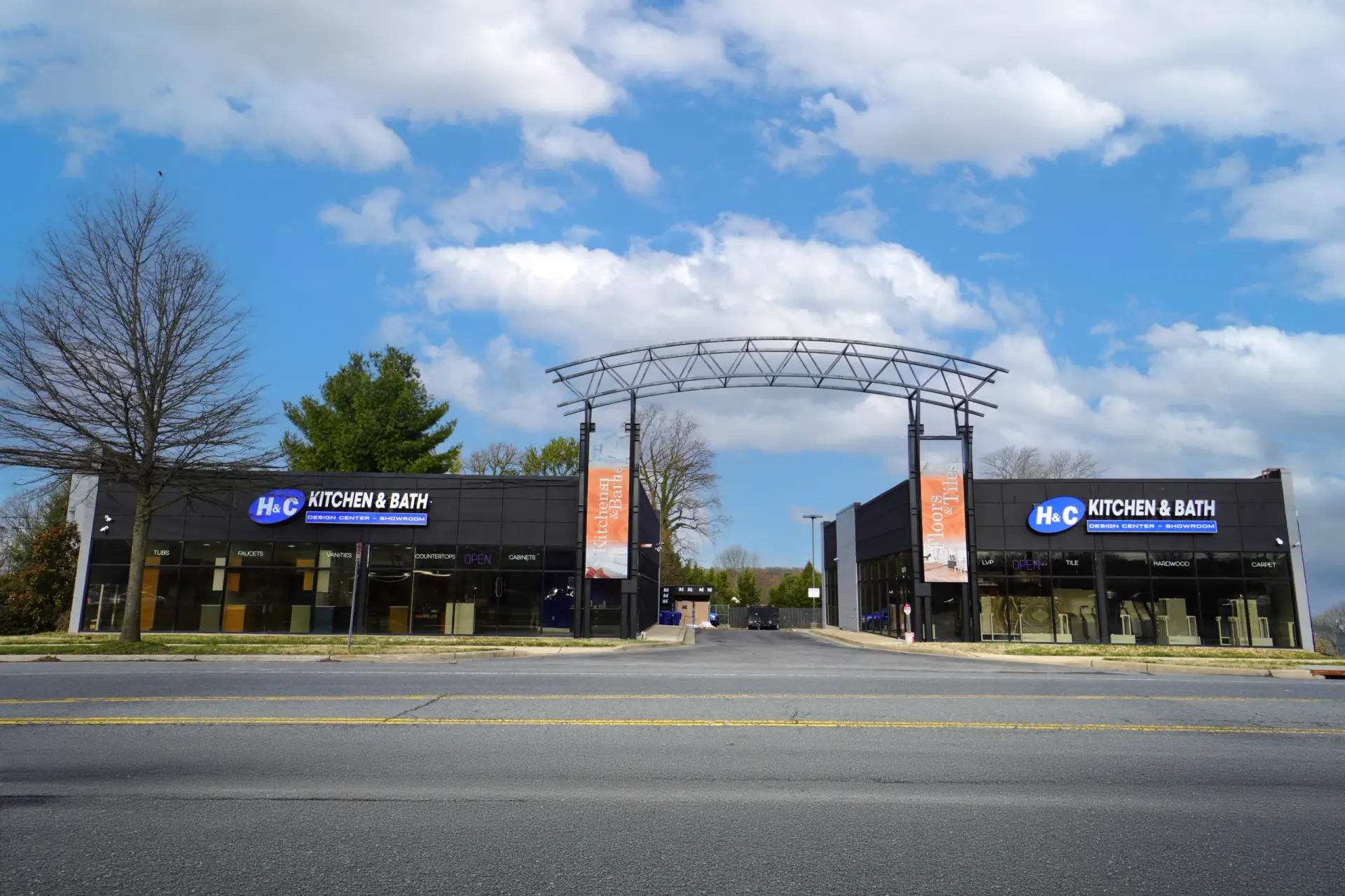 H&C Design Center showroom interior