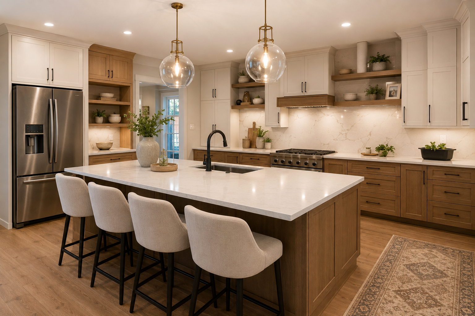 Storm-ready home remodeling in Maryland with protected basement, covered deck, reinforced exterior, drainage planning, and resilient design-build construction.