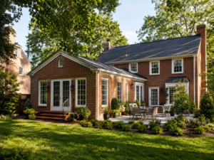 Successful home addition planning result on a Maryland suburban home