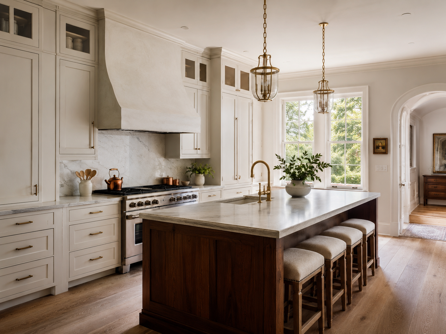 Luxury kitchen renovation inside a Spring Valley Washington DC home