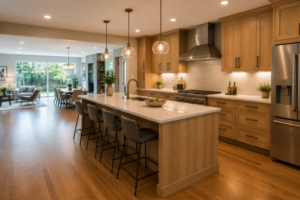 Kitchen remodel in an Arlington Virginia home near Clarendon