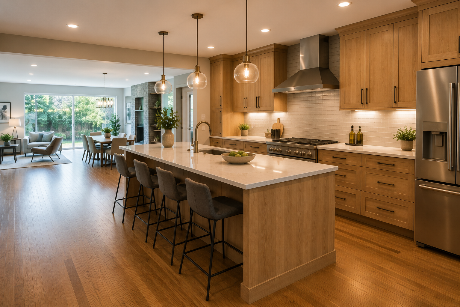 Kitchen remodel in an Arlington Virginia home near Clarendon