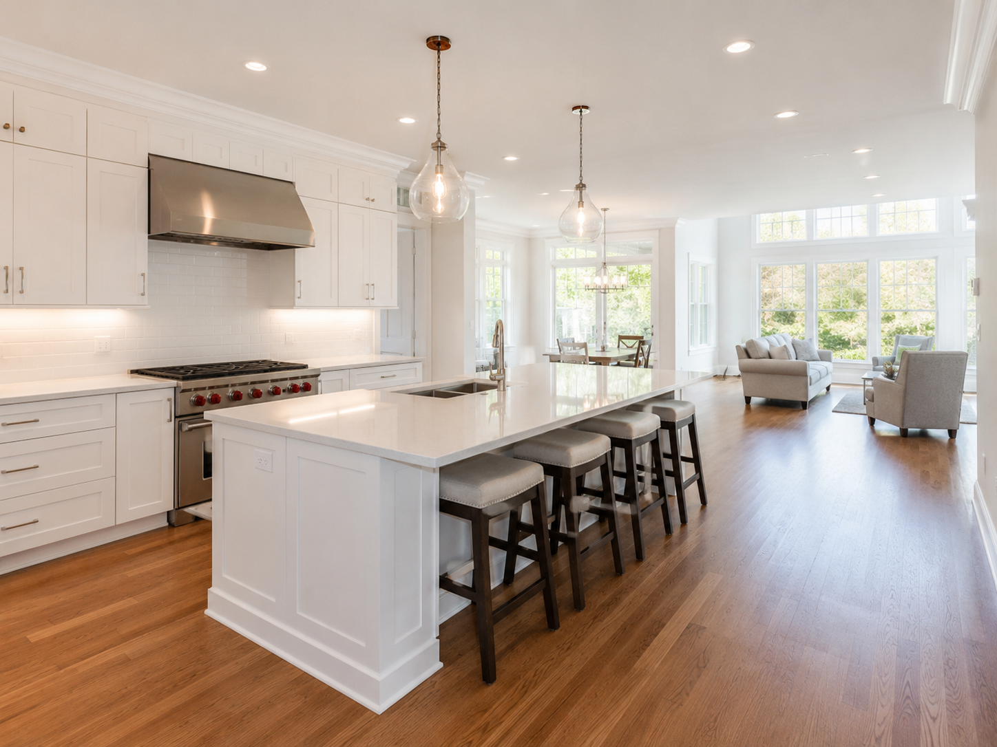 Pre-sale kitchen remodel in a Maryland home ready for listing