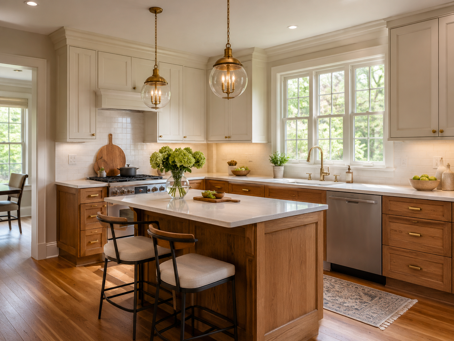 Kitchen remodel in a Gaithersburg Maryland Kentlands home