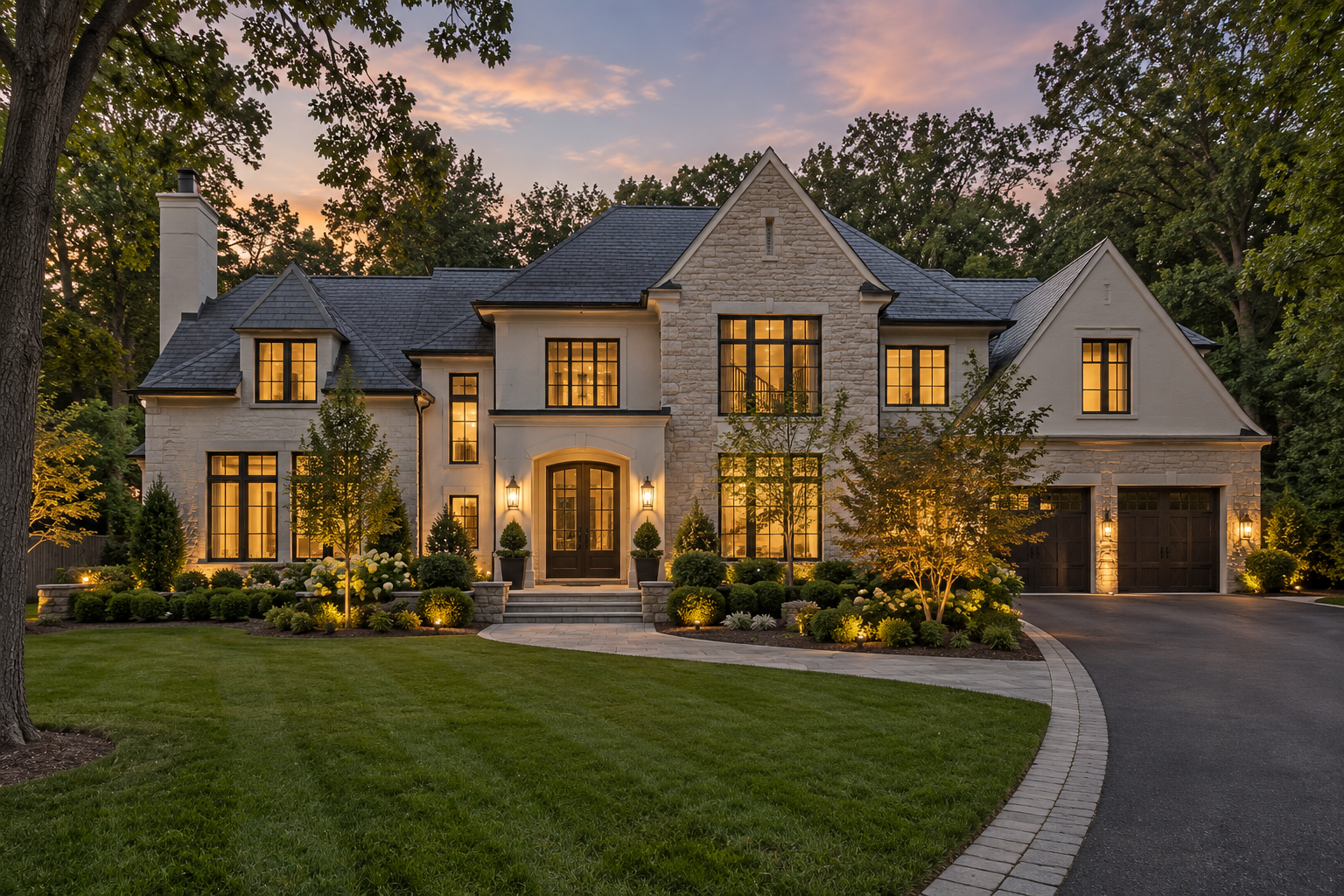 Whole-home renovation by a licensed general contractor on a McLean, Virginia estate lot