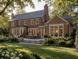 Home addition on a 1950s Colonial in McLean, Virginia